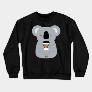 Koala Coffee Time Crewneck Sweatshirt